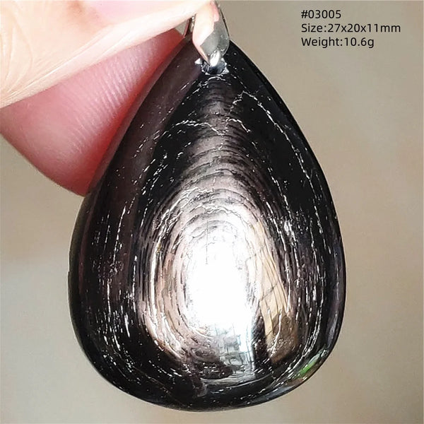 Black Hypersthene Pendant-ToShay.org