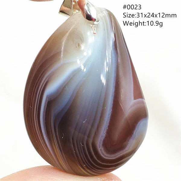 Black Agate Pendant-ToShay.org