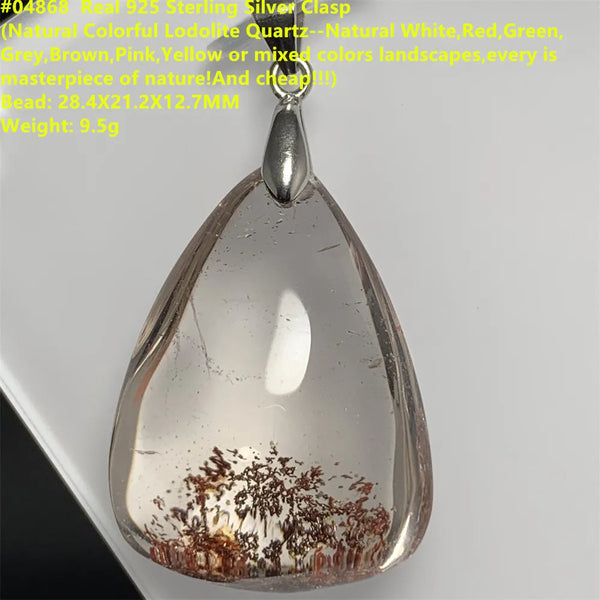 Black Rutilated Quartz Pendants-ToShay.org