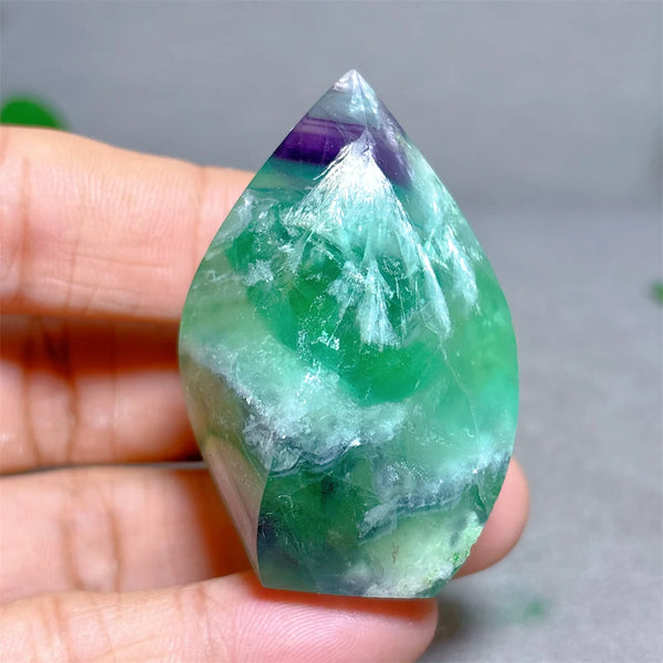 Rainbow Fluorite Flame-ToShay.org