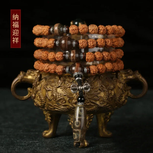 Brown Bodhi Buddha Beads-ToShay.org