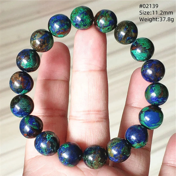 Blue Malachite Azurite Bracelet-ToShay.org