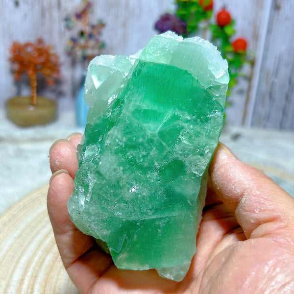 Green Sugar Fluorite-ToShay.org
