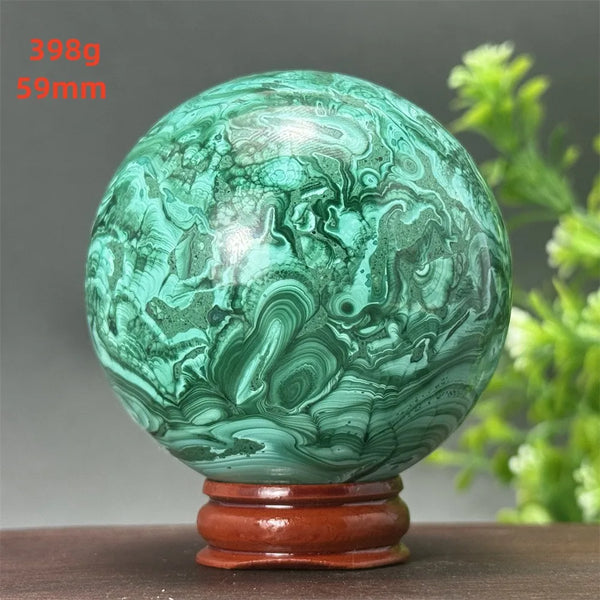 Green Malachite Ball-ToShay.org