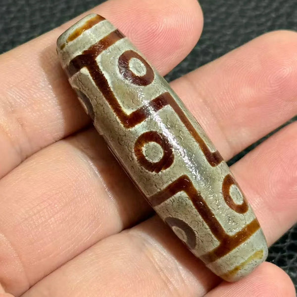 Tibetan Agate Eyes Dzi-ToShay.org