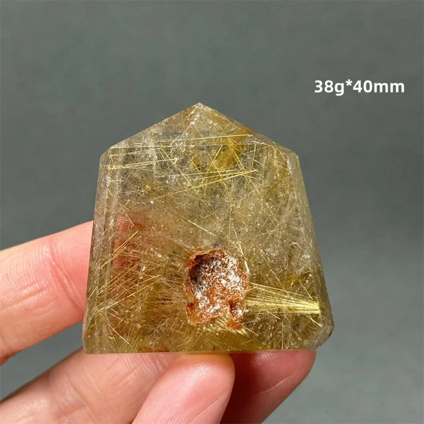 Gold Red Hair Crystal-ToShay.org