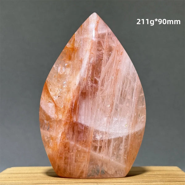 Red Glue Flower Crystal-ToShay.org