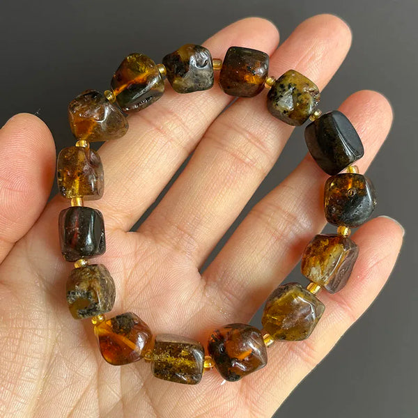 Yellow Amber Bracelet-ToShay.org