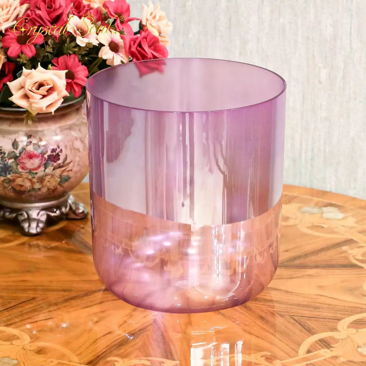 Purple Alchemy Crystal Bowl-ToShay.org
