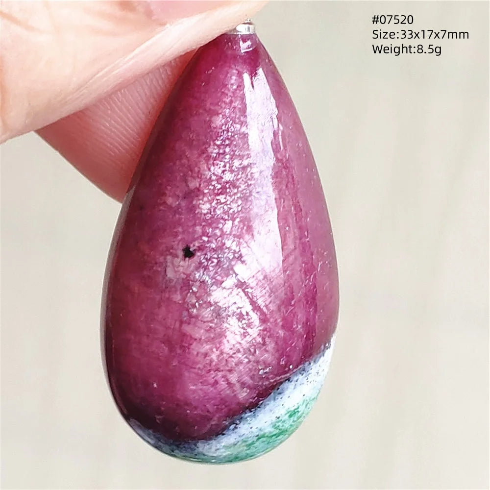 Red Ruby Zoisite Pendant-ToShay.org