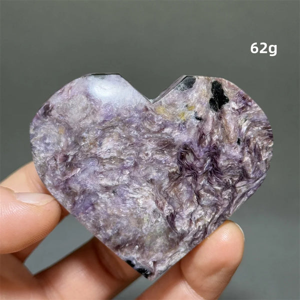 Purple Dragon Crystal Heart-ToShay.org