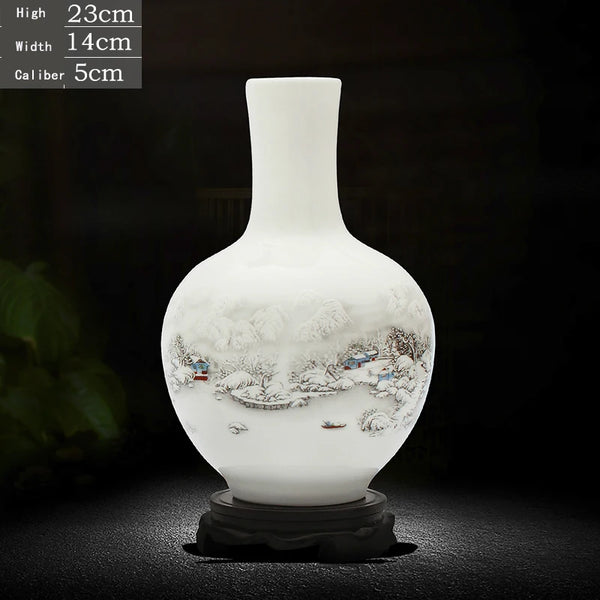 Landscape Ceramic Vase-ToShay.org