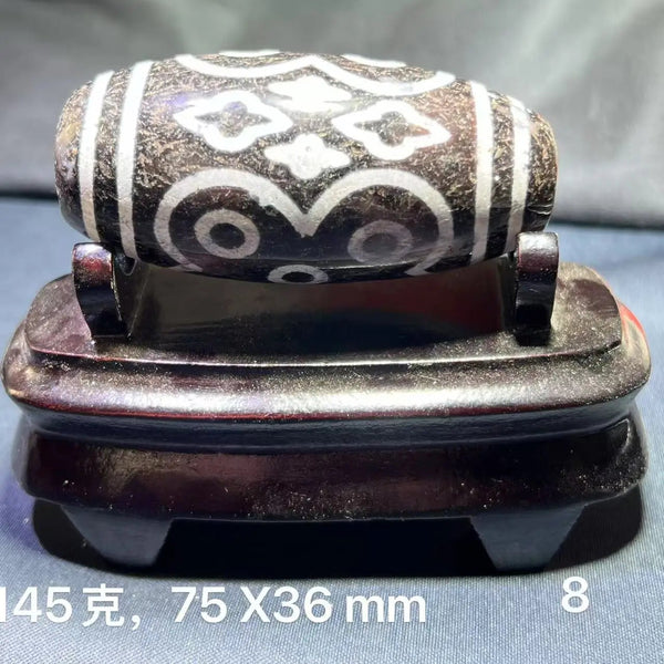 Tibetan Eye Agate Dzi Bead-ToShay.org