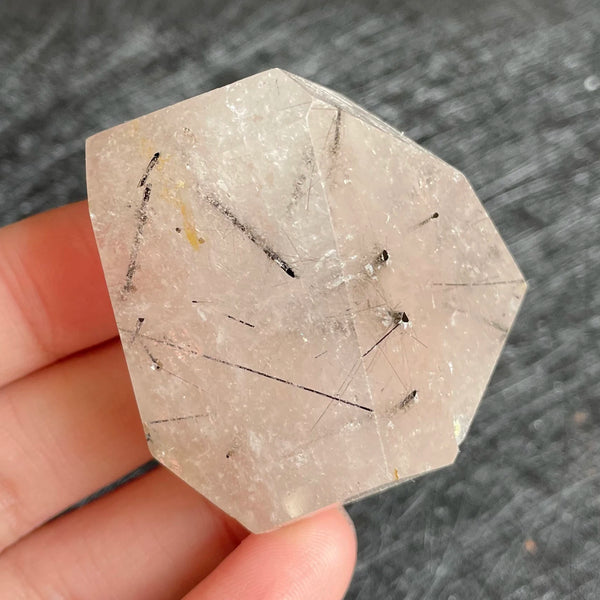 Black Rutilated Quartz Crystal-ToShay.org