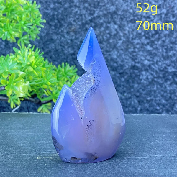 Blue Lace Agate Flame-ToShay.org