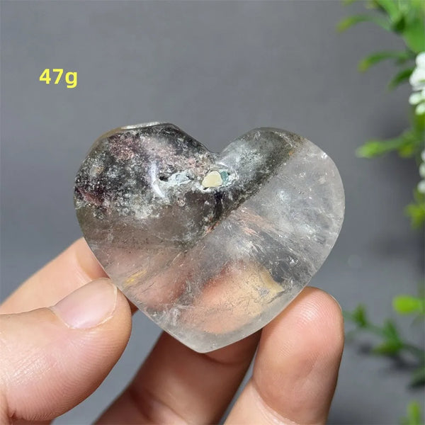 White Crystal Ghost Heart-ToShay.org