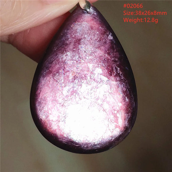 Purple Lepidolite Pendant-ToShay.org