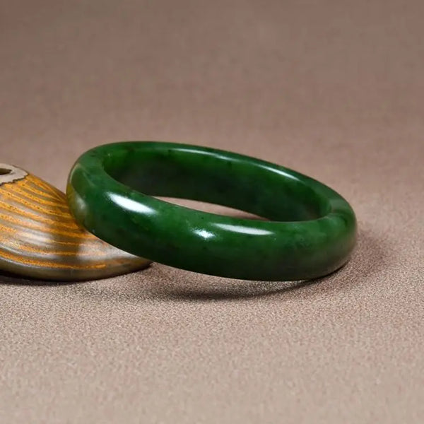Green Jade Bangle-ToShay.org