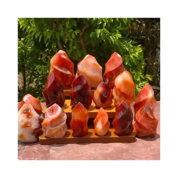 Red Agate Carnelian Flame-ToShay.org