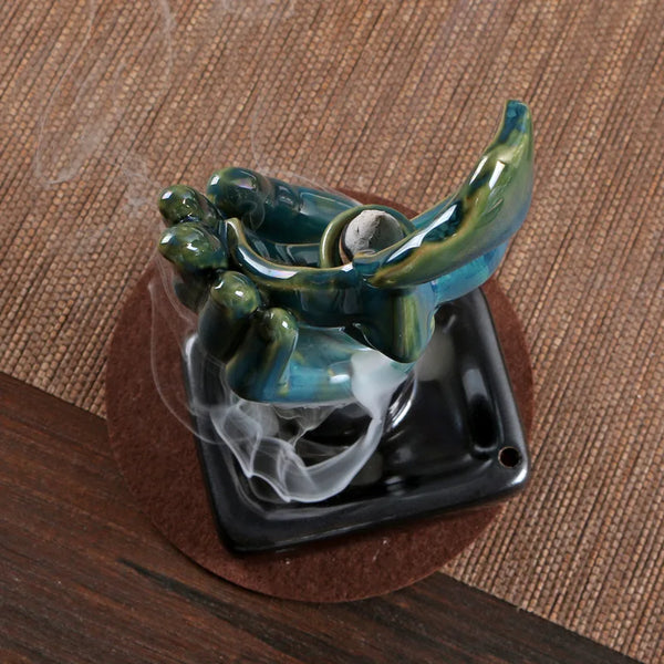 Hand Statue Ceramic Incense Holder-ToShay.org