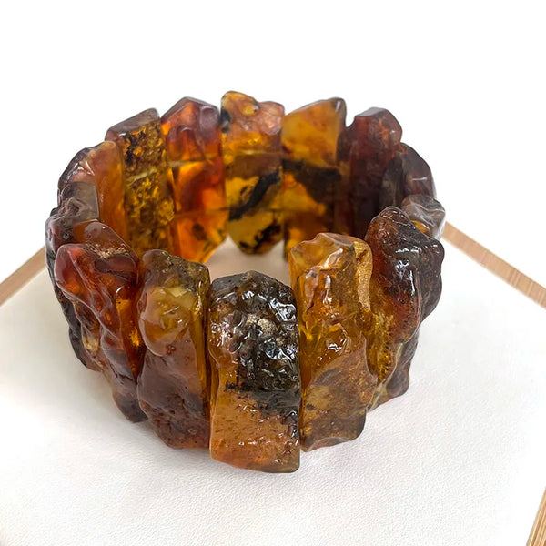 Yellow Amber Bracelet-ToShay.org