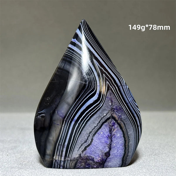 Purple Agate Flame-ToShay.org