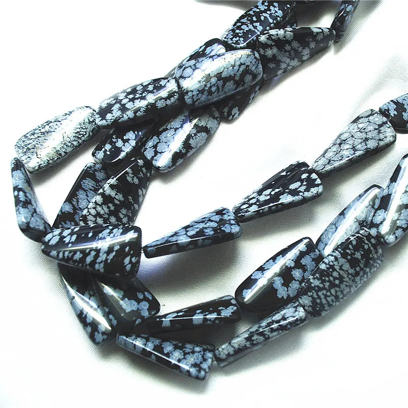 Black Snow Jasper Beads-ToShay.org
