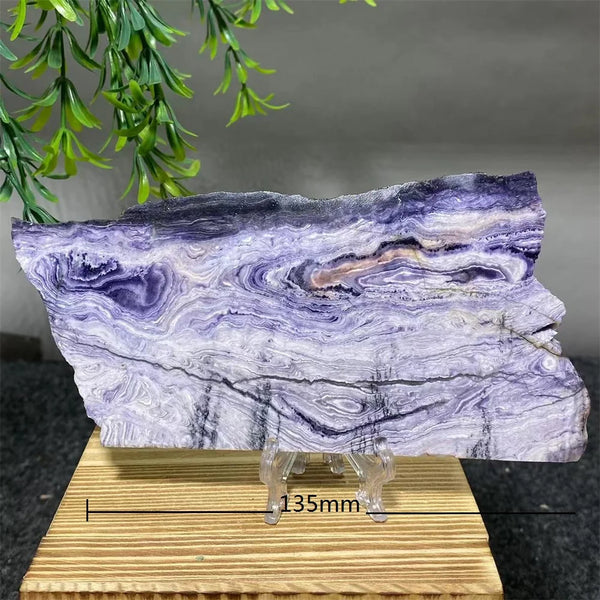 Purple Malachite Slab Slice-ToShay.org