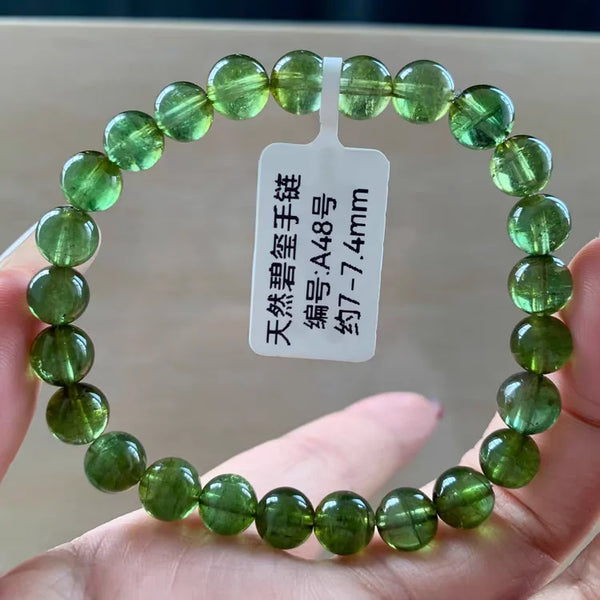 Green Tourmaline Bracelet-ToShay.org