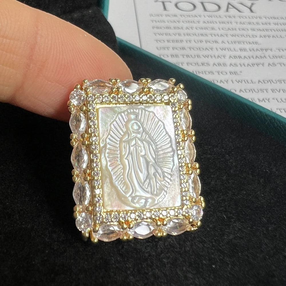 White Pearl Shell Pendant-ToShay.org
