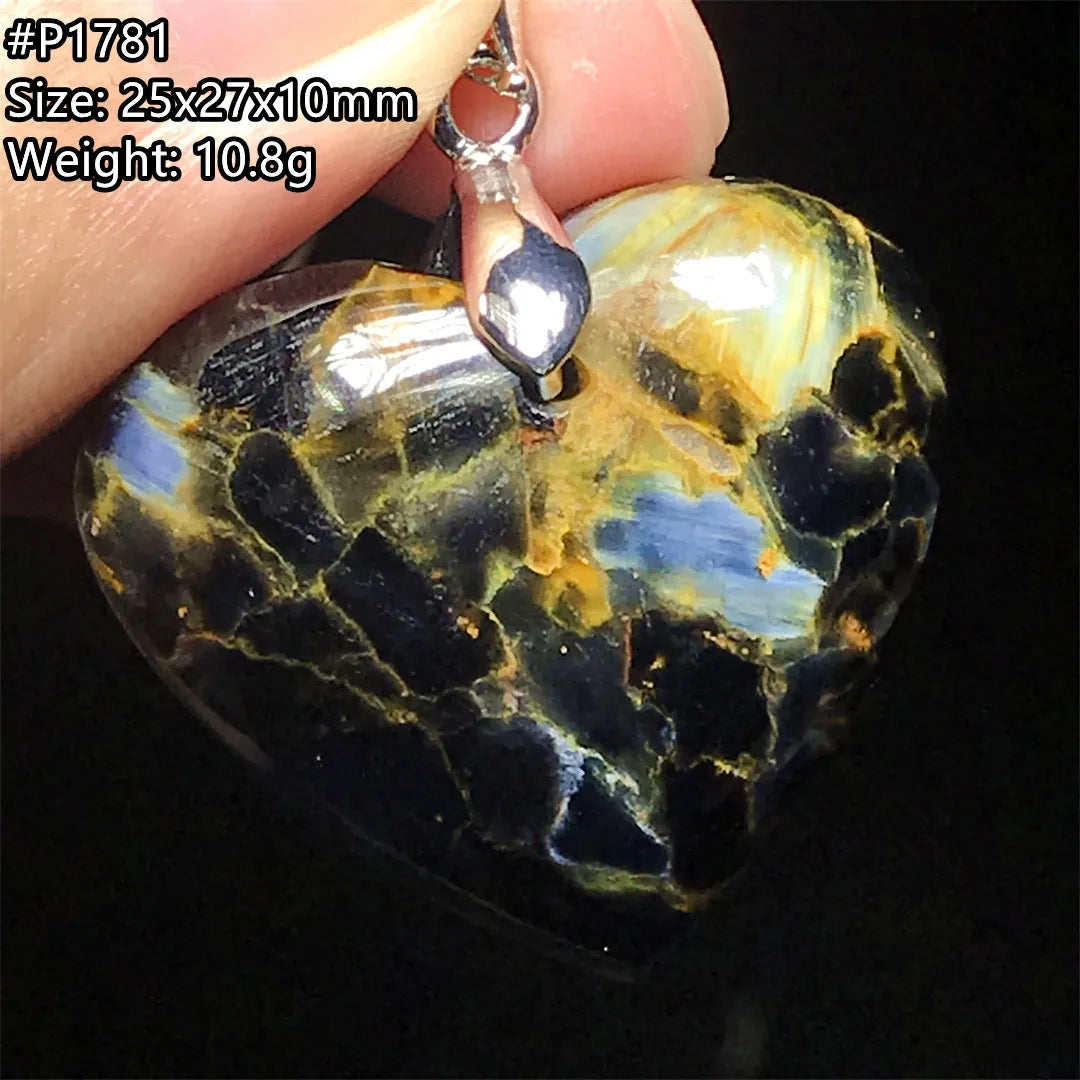 Blue Pietersite Pendant-ToShay.org