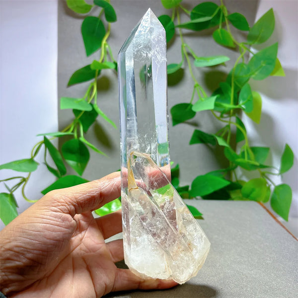 Clear Quartz Crystal Point-ToShay.org