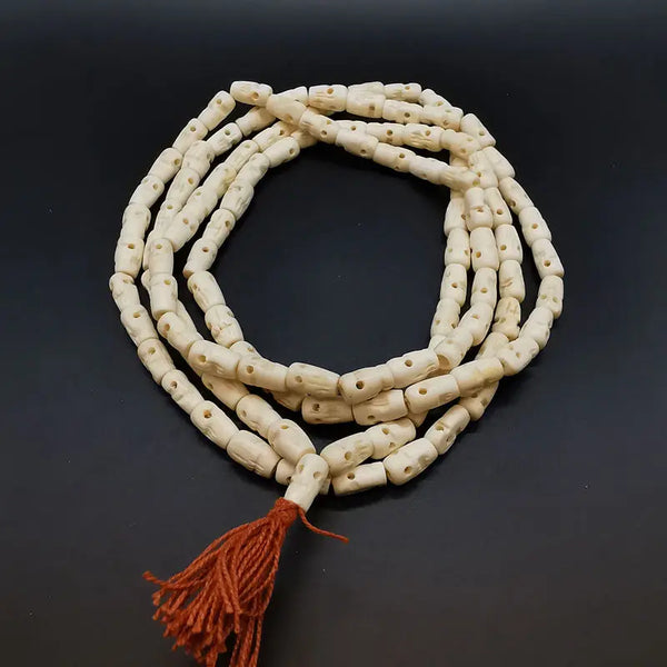 Tibetan Yak Bone Skull Beads-ToShay.org