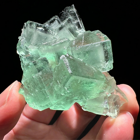 Green Vitreous Fluorite Crystal-ToShay.org
