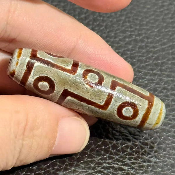Tibetan Agate Eyes Dzi-ToShay.org