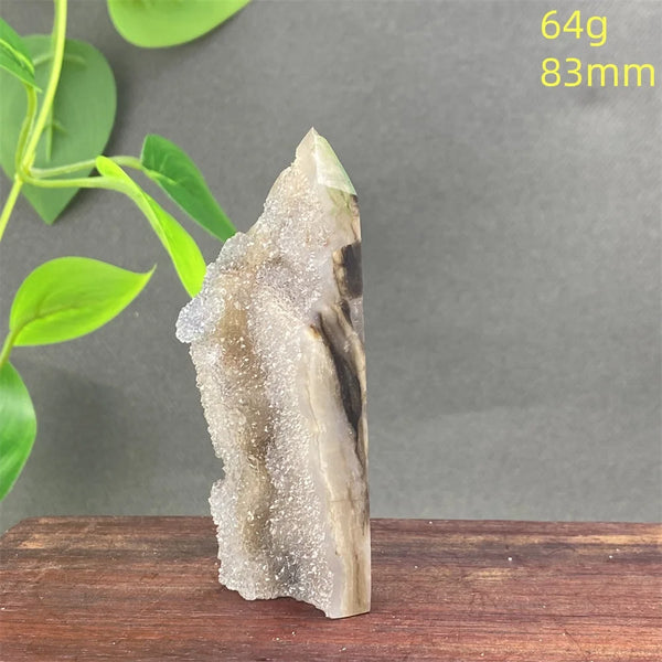 Purple Sphalerite Crystal Tower-ToShay.org