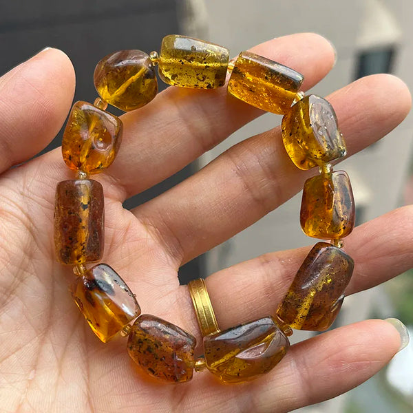 Yellow Amber Bracelet-ToShay.org
