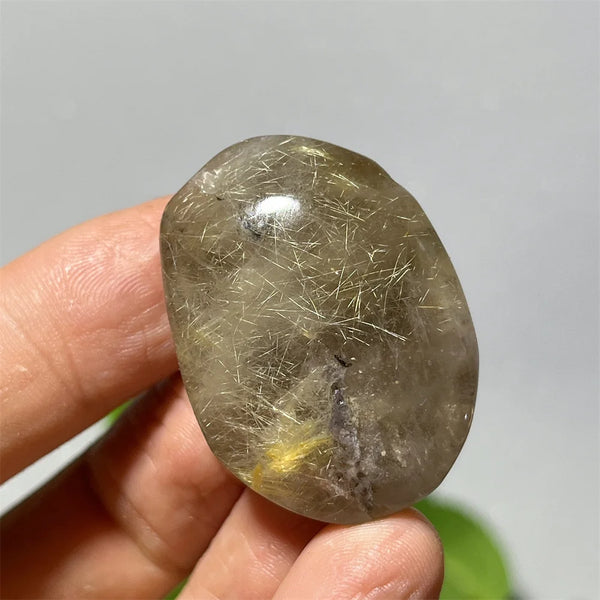 Gold Hair Rutile Quartz-ToShay.org