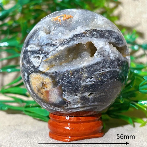 Purple Sphalerite Druzy Ball-ToShay.org