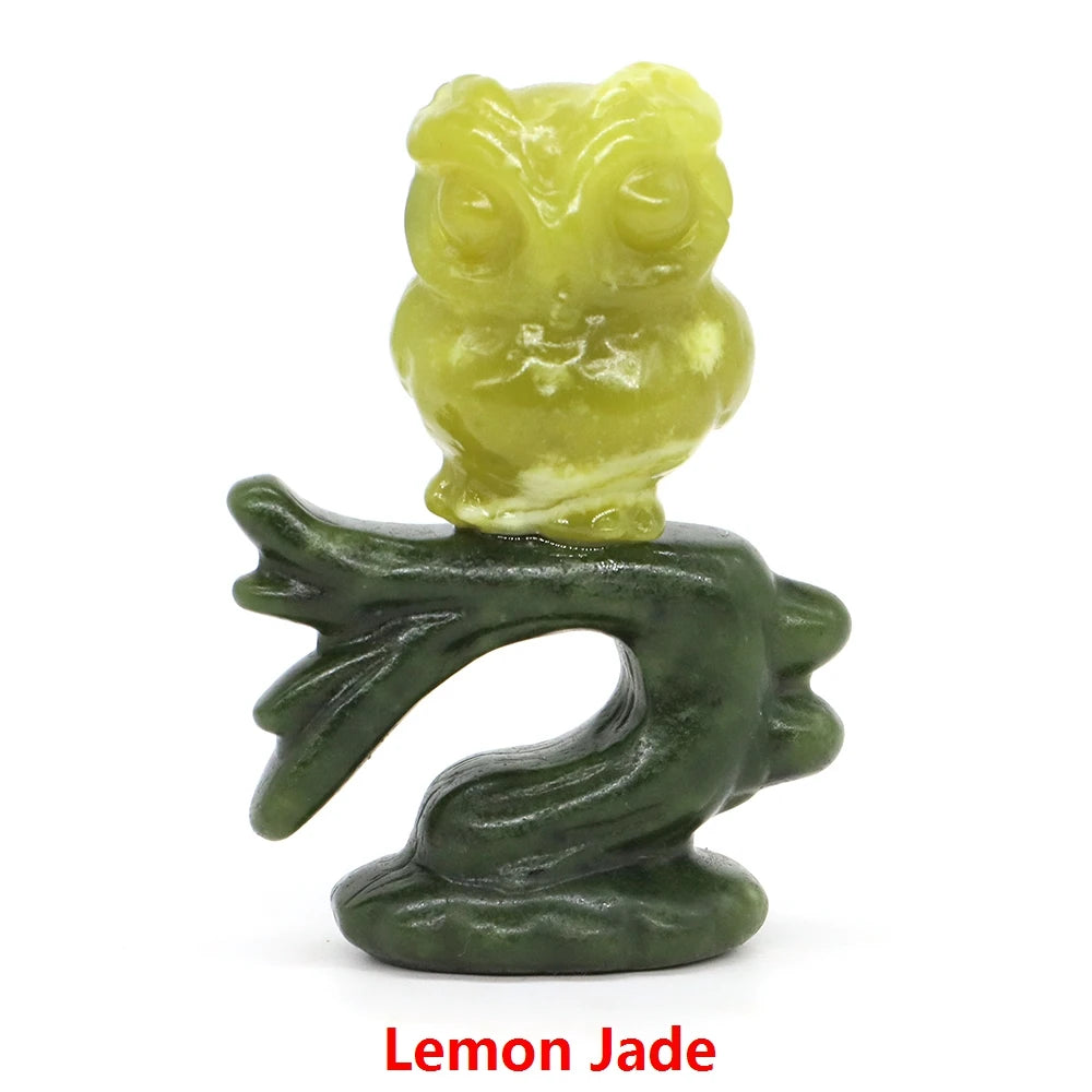 Mixed Crystal Owl Branch-ToShay.org