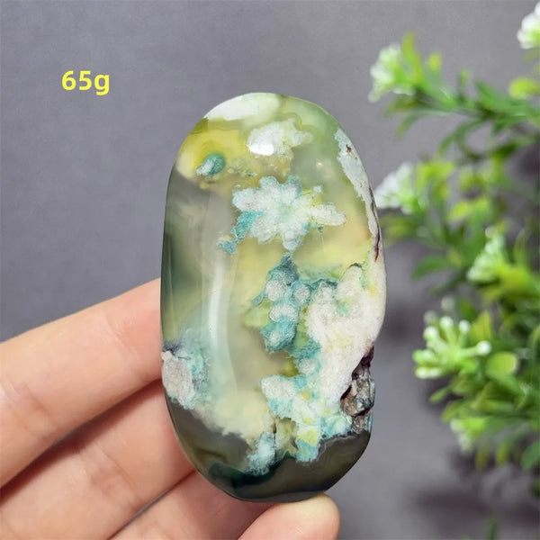 Green Cherry Blossom Agate-ToShay.org