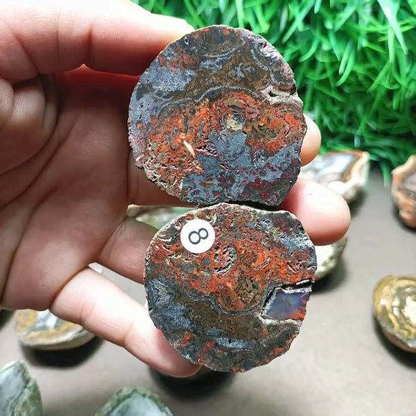 Mixed Agate Quartz Crystal-ToShay.org