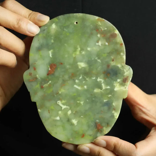 Green Jade Face Mask Plate-ToShay.org