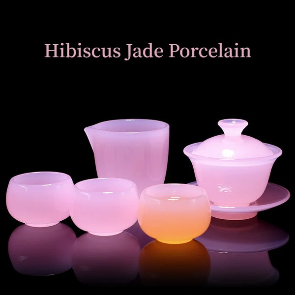 Pink Jade Porcelain Teacup-ToShay.org