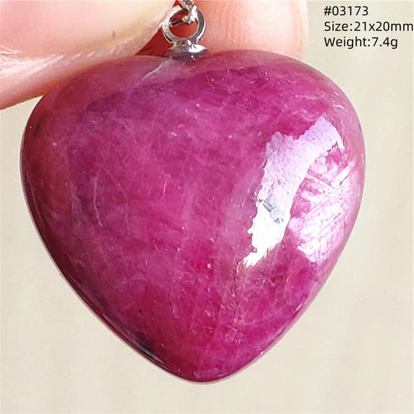 Red Ruby Zoisite Pendant-ToShay.org