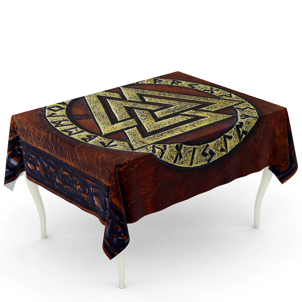 Rune Art Tablecloth-ToShay.org