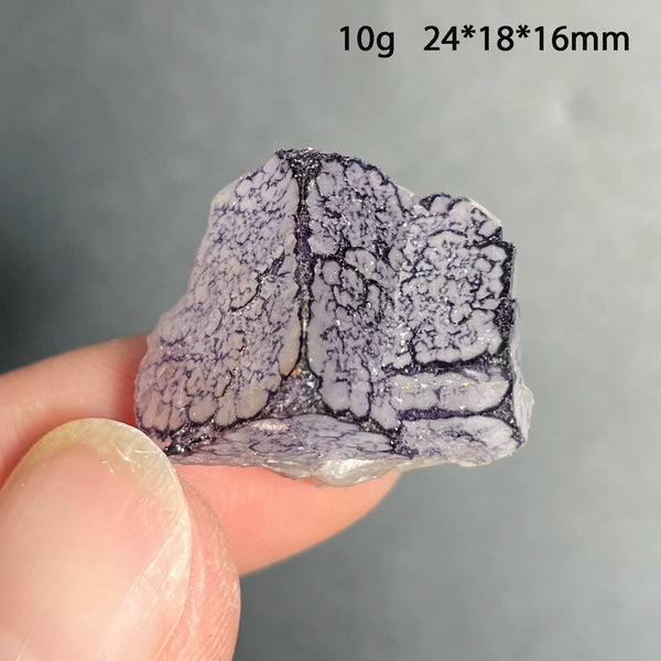 Purple Amethyst Fluorite Crystal-ToShay.org