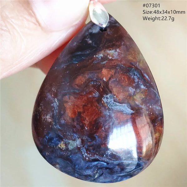Blue Pietersite Pendant-ToShay.org