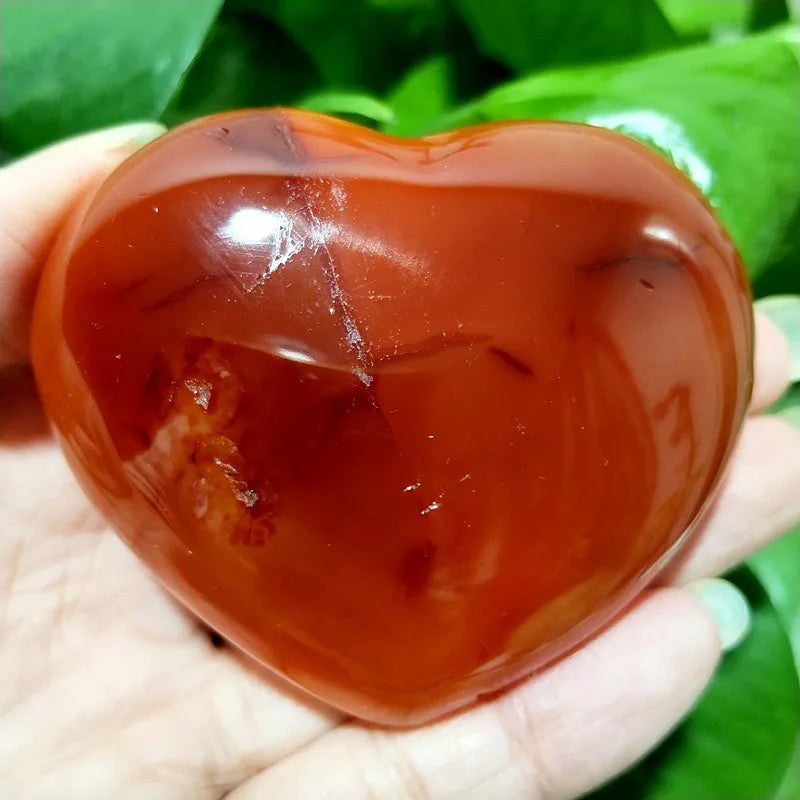 Red Agate Heart-ToShay.org