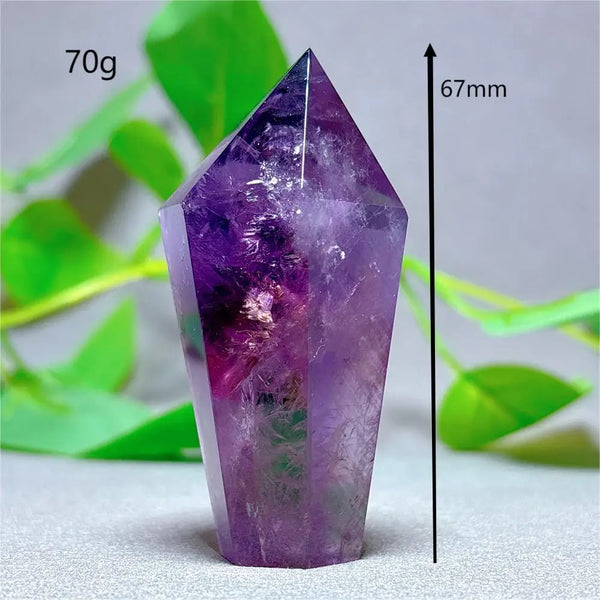 Purple Amethyst Wand Point-ToShay.org